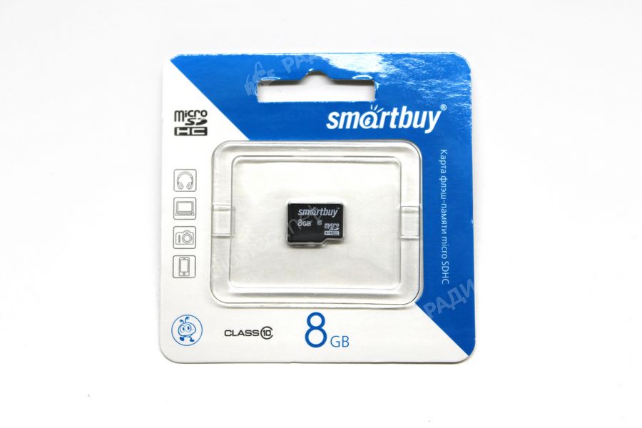 Карта памяти smartbuy microsdhc 8 гб