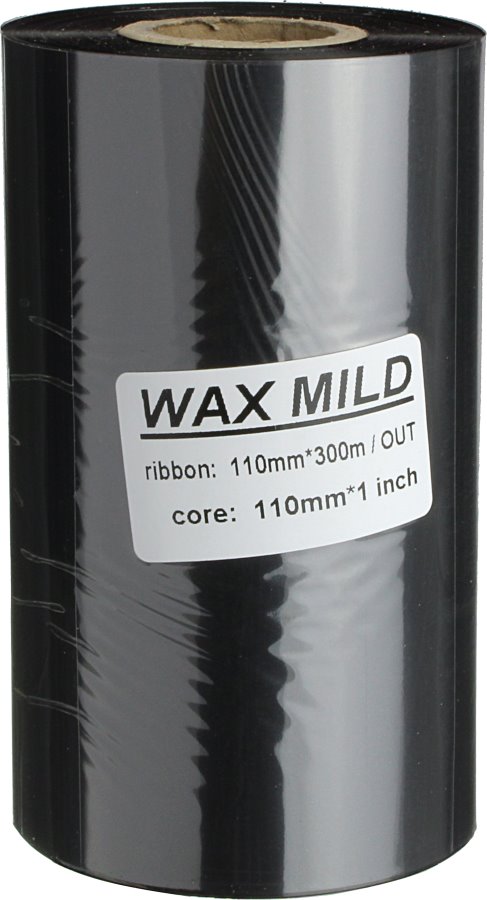 Wax mild. Риббон, 300м/110мм/110мм. Риббон Wax 110x100 out. Риббон Wax 110 мм х 100 м out. Риббон 110х300 TSC.