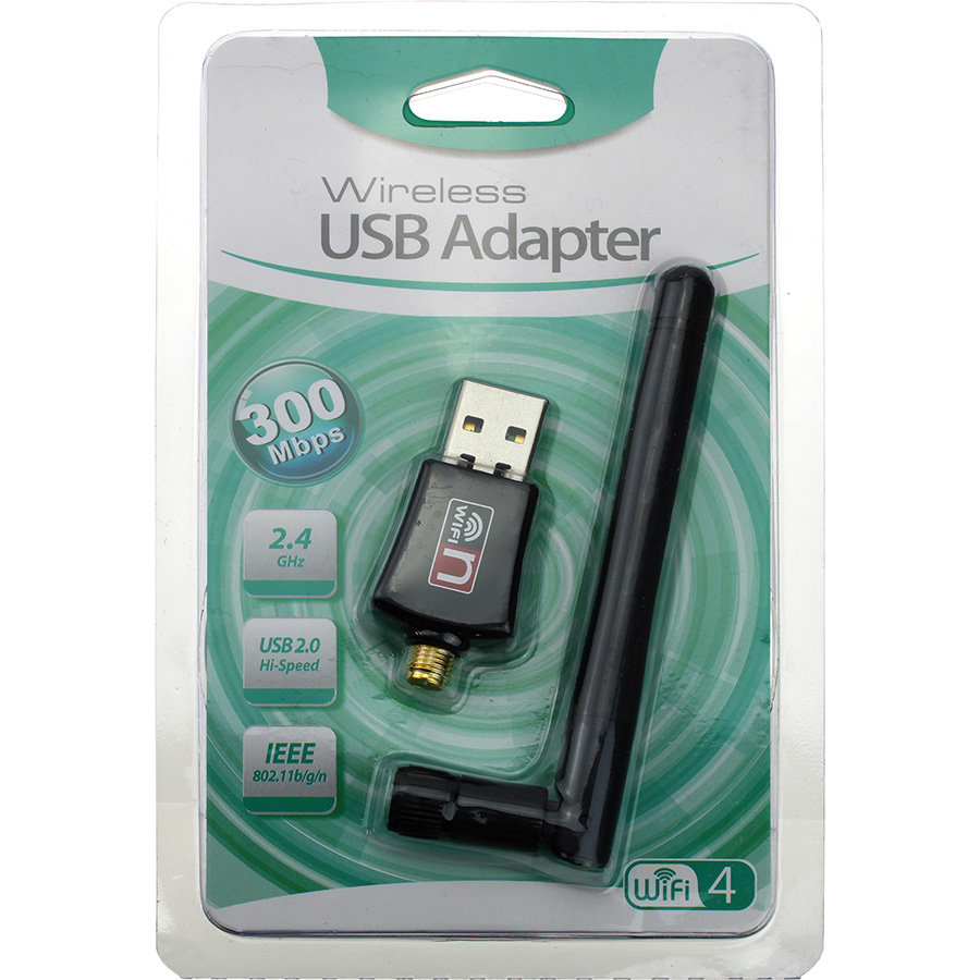 Адаптер USB Wi-Fi WD-3506B с внешней антенной Wireless