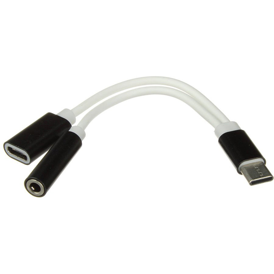 Переходник USB 3.1 Type C - Type C(G) и J3.5(G) гибкий