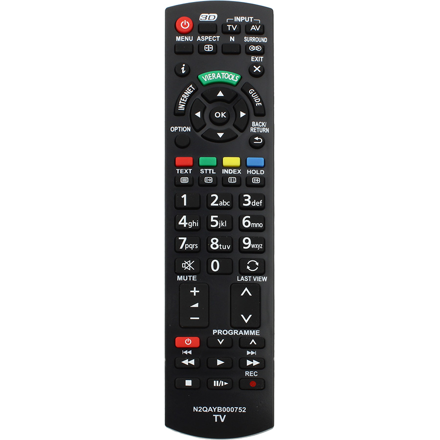 Пульт к Panasonic N2QAYB000752 box Viera 3D TV