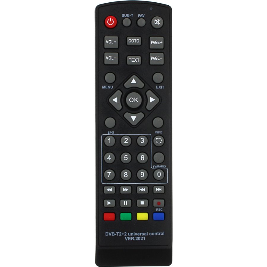 Как настроить пульт dvb t2 3 tv universal control ver 2020