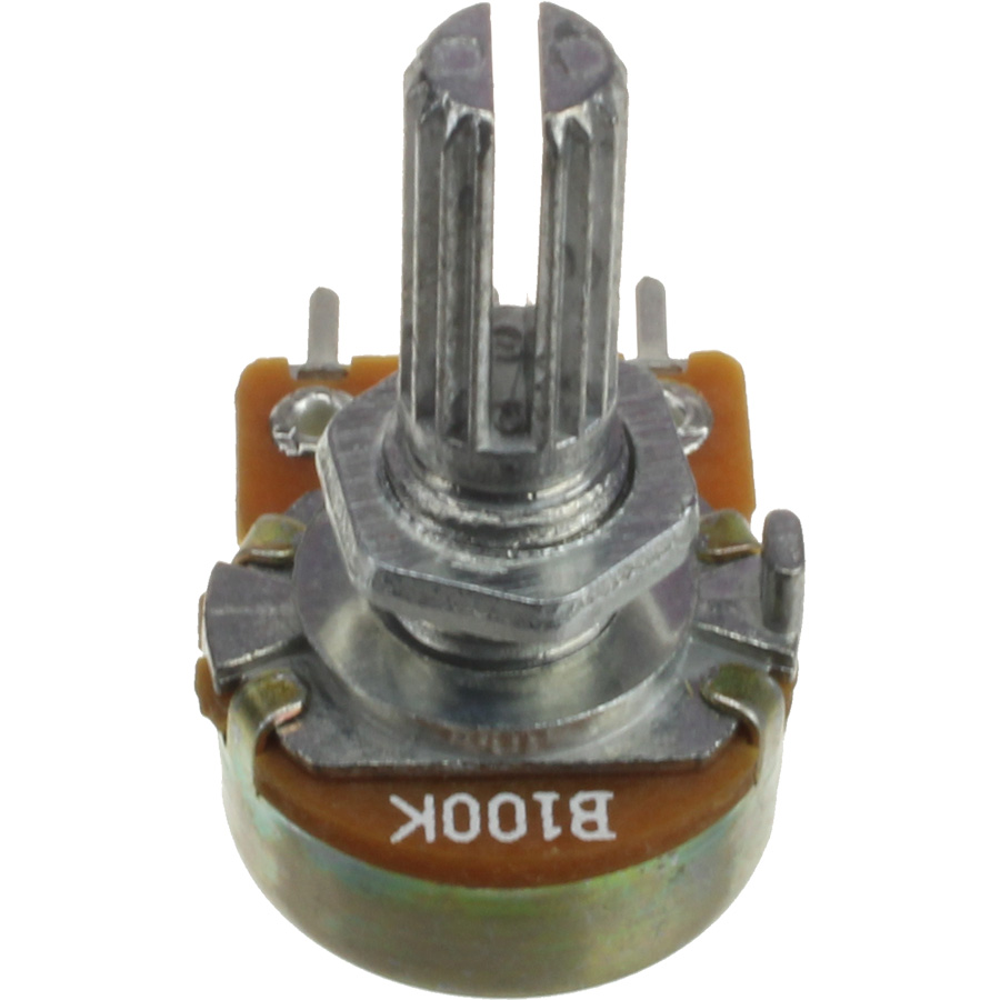 Резистор переменный 100к 3пин бок