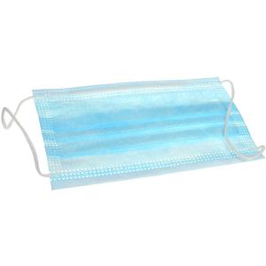 Средство индивидуальной защиты маска трёхслойная на резинках 