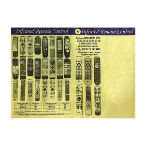 Пульт к IRC0581DD GS-LG AUX/DVD/VCR