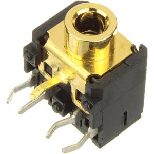 Разъем J3.5(G) НА ПЛАТУ GOLD пласт 5PIN