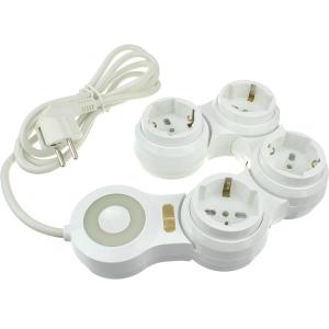 Сетевой фильтр 4 розетки 1,8 метра змейка Energy