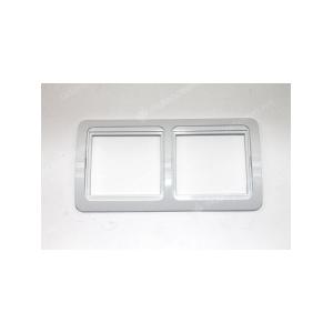 2302H-W Рамка 2ая Classico белая ASD (2230)