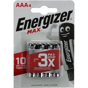 Батарейка Energizer LR3 MAX 1.5V ALK 4/24