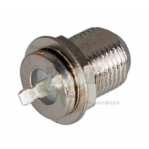 Разъем F(G) НА КОРП под ПАЙКУ с контактом