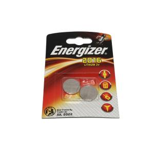 Батарейка Energizer СR2016 3V LITHIUM 2/20/200