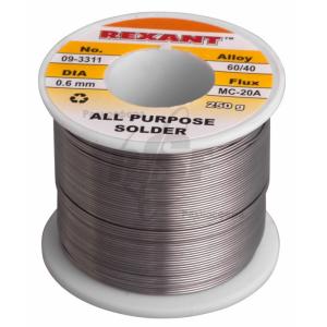 Припой 0.6мм 250гр с каниф