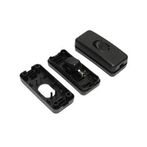 Выключатель сетевой для БРА черный 15*25*60мм