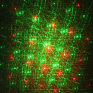 Лазерное шоу XC-6R, цвет зеленый, красный, звездное небо, разводы, снежинки