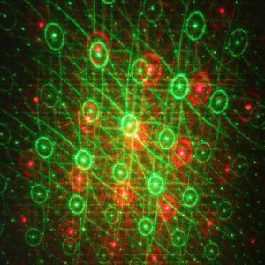 Лазерное шоу XC-6R, цвет зеленый, красный, звездное небо, разводы, снежинки