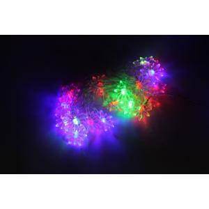 Гирлянда 22 СВД, снежинки цветная 