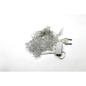 Гирлянда 22 СВД, снежинки цветная 