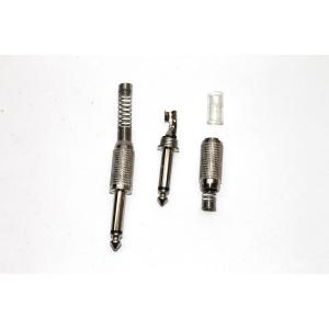 Разъем J6.3 mono metall на кабель пружина Premier 