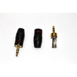 Разъем J3.5 stereo metall/gold/black на кабель Premier 