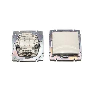 Сетевой переключатель 2напр Legrand слоновая кость 10A Valena