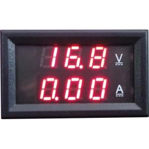 Вольтметр, амперметр в корпусе 0-30В, 0-3А (красный)