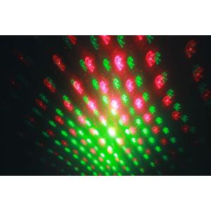 Лазерное шоу J115, цвет зеленый, красный, новогодний рисунок