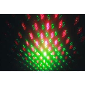 Лазерное шоу J115, цвет зеленый, красный, новогодний рисунок