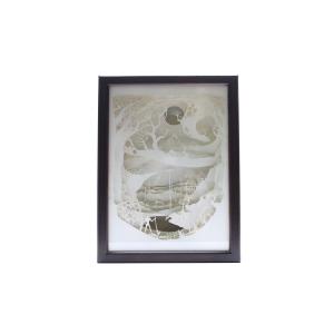 Ночной светильник Лайтбокс "Волшебный мир" (венге)