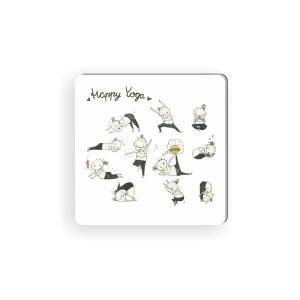 Магнит "Хэппи йога". Автор Лиза Шелест.