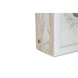 Ночной светильник Лайтбокс "Фея" (браширование, коричневая патина)