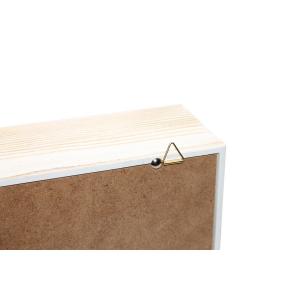 Ночной светильник Лайтбокс "Фея" (браширование, коричневая патина)