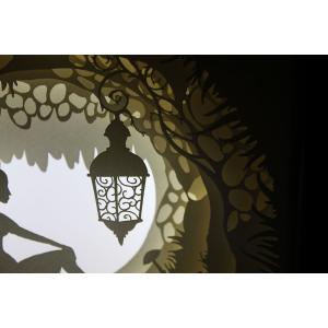 Ночной светильник Лайтбокс "Фея" (темный орех)