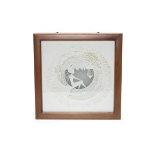 Ночной светильник Лайтбокс "Фея" (темный орех)