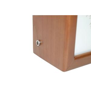 Ночной светильник Лайтбокс "Фея" (темный орех)