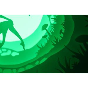 Ночной светильник Лайтбокс "Фея" с пультом (венге)