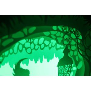 Ночной светильник Лайтбокс "Фея" с пультом (венге)