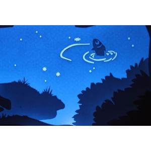 Ночной светильник Лайтбокс "Мечта" с пультом (светлый орех)