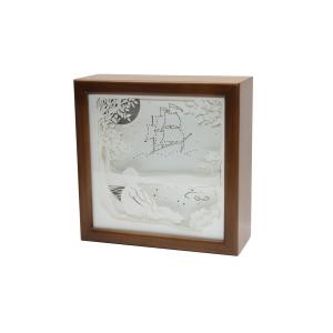 Ночной светильник Лайтбокс "Мечта" с пультом (светлый орех)