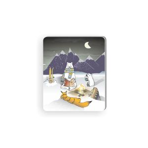 Магнит "У костра". Автор Пеппер.