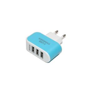 Зарядное устройство вход 220V/выход 3USB(G) 5В 1A