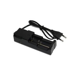 Зарядное устройство для ФОНАРЕЙ 3.7В LiPo 220В на 1 аккумулятор шнур индикатор USB(G)