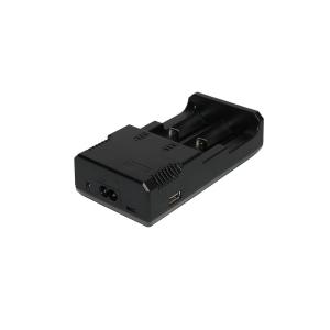 Зарядное устройство для ФОНАРЕЙ 3.7В LiPo 220В на 2ACC/USB(G)/microUSB
