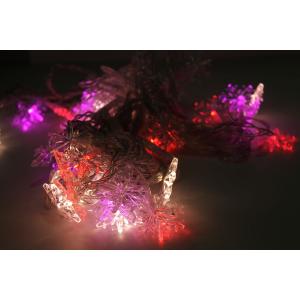Гирлянда 70 свд 10 метров снежинки RGB