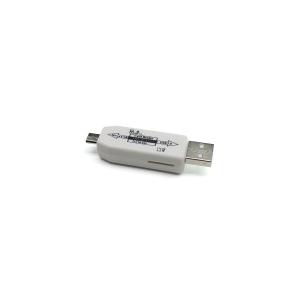 Картридер переходник microUSB-USB-microSD-USB(G) OTG