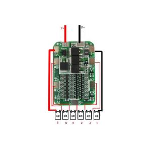 Модуль зарядки для 6 аккумуляторов LI-ION 18650 для переделки шуруповертов 24в