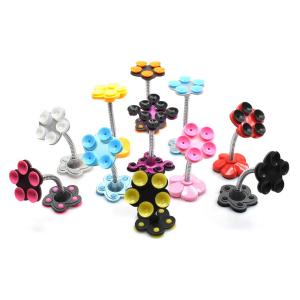 Держатель на присосках, гибкая нога