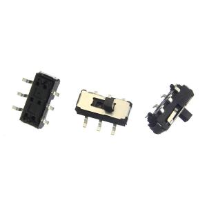 Переключатель движковый 3.5*3.5*9 6pin рычаг 2mm SMD MSS-22D21 (IS-2235S)
