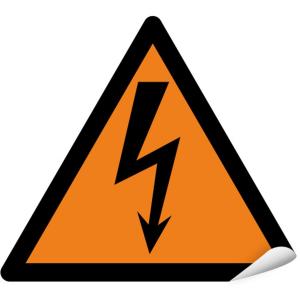 Знак безопасности Молния 150x150x150 треугольник уп. 3шт