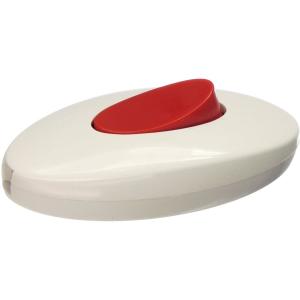 Выключатель сетевой для БРА проходной белый 6А Smartbuy