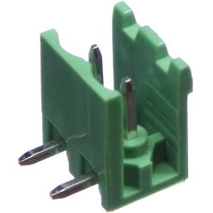 Разъем клеммный блок угловой 5мм 2 контакта